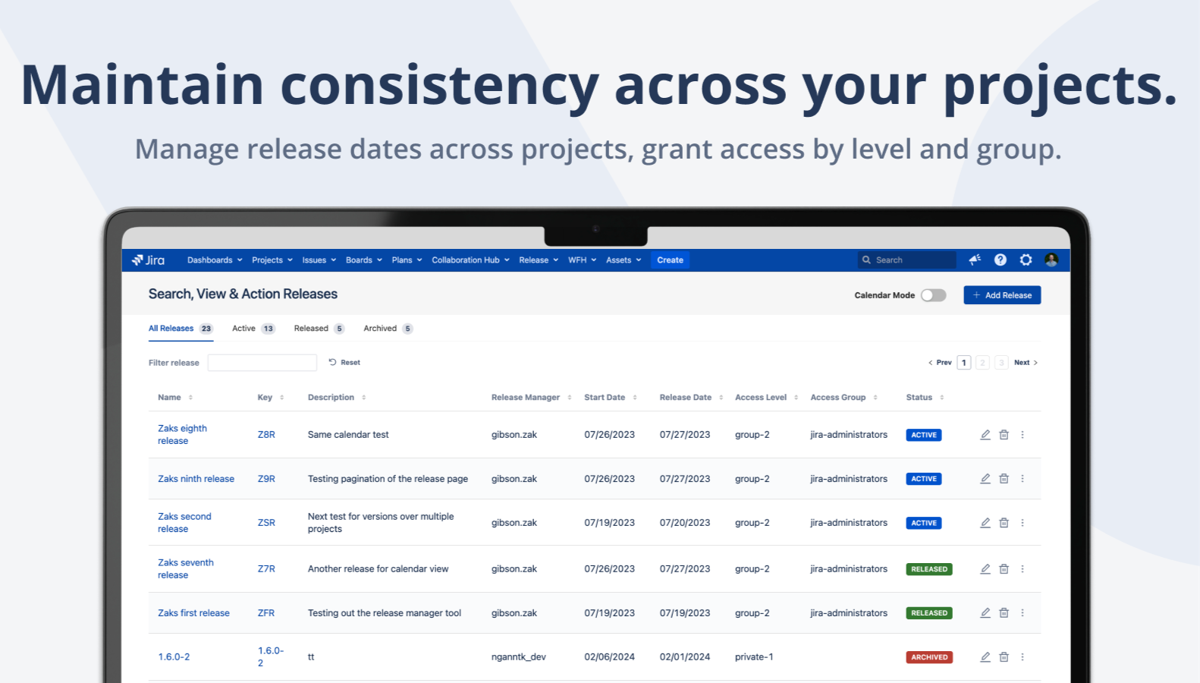 Release Manager Overview